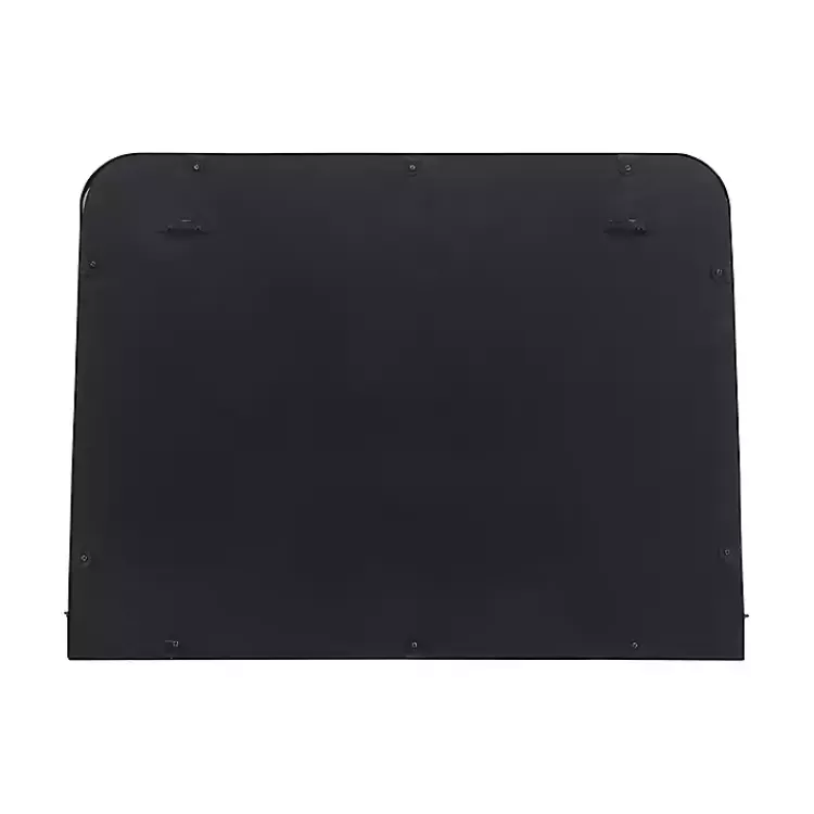 Black Brown Metal Shelf Horizontal Wall Mirror>Kirklands Home Flash Sale