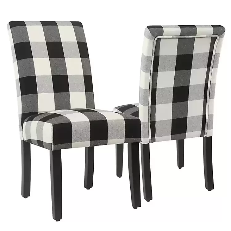 Buffalo Check Dining Chairs, Set of 2>Kirklands Home Sale