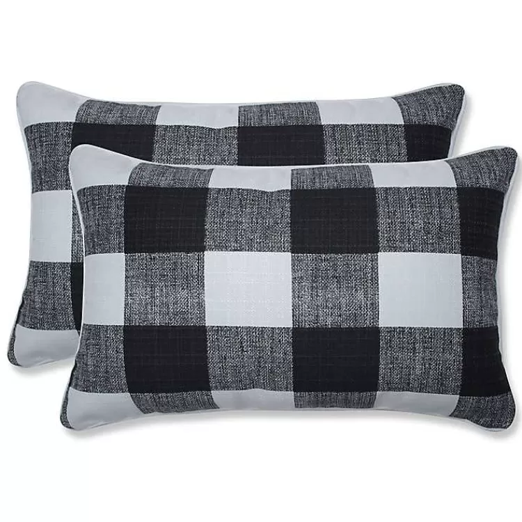 Buffalo Check Lumbar Pillows, Set of 2>Kirklands Home Discount