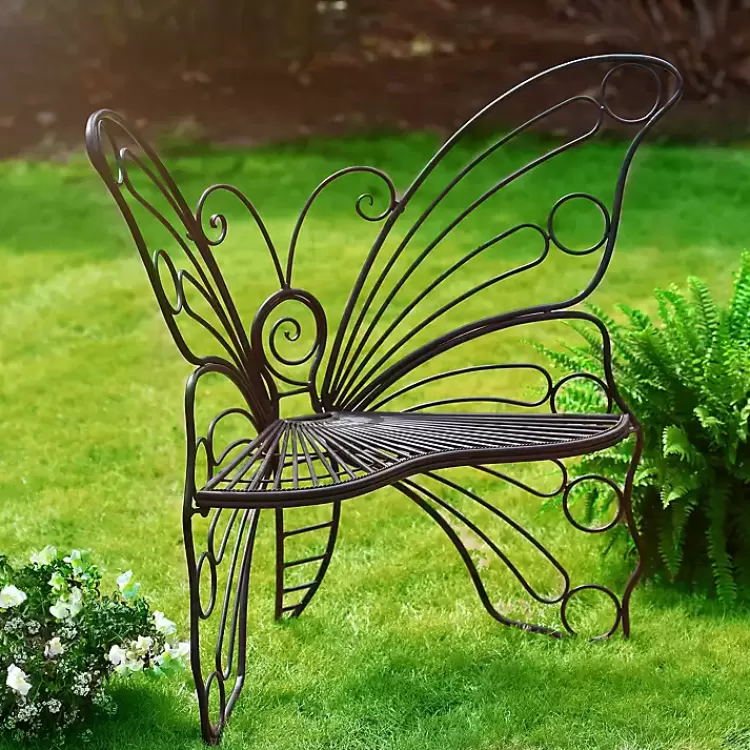 Butterfly Metal Patio Chair>Kirklands Home Sale