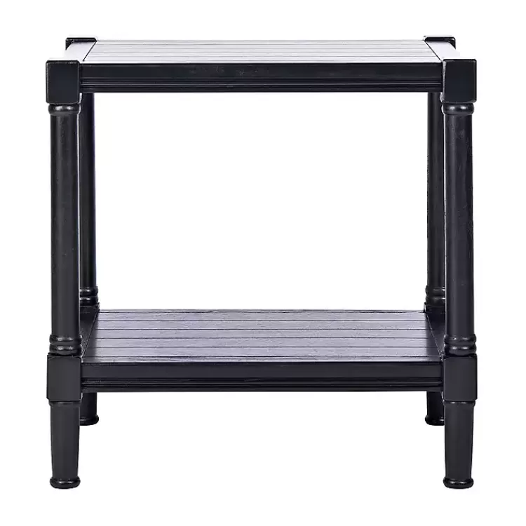 Carved Pinewood Farmhouse Accent Table>Kirklands Home Online