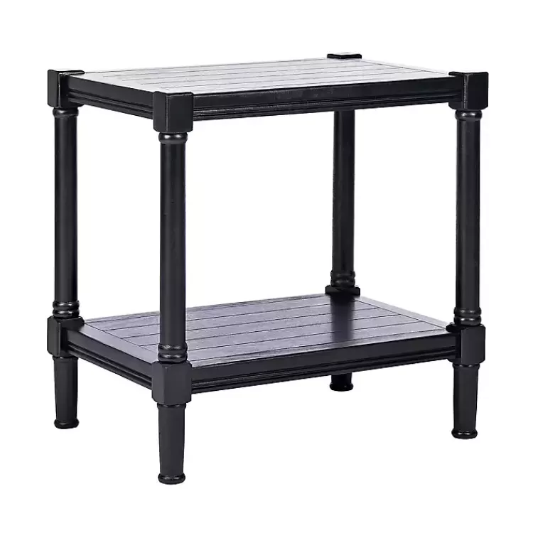 black_carved_pinewood_farmhouse_accent_table_3.webp Carved Pinewood Farmhouse Accent Table>Kirklands Home Online