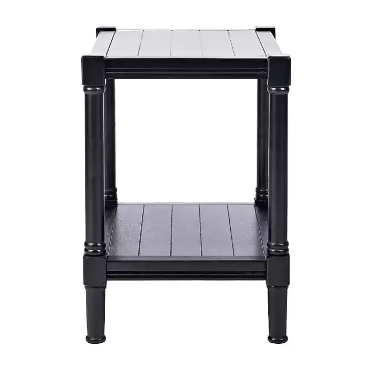 black_carved_pinewood_farmhouse_accent_table_6.webp Carved Pinewood Farmhouse Accent Table>Kirklands Home Online