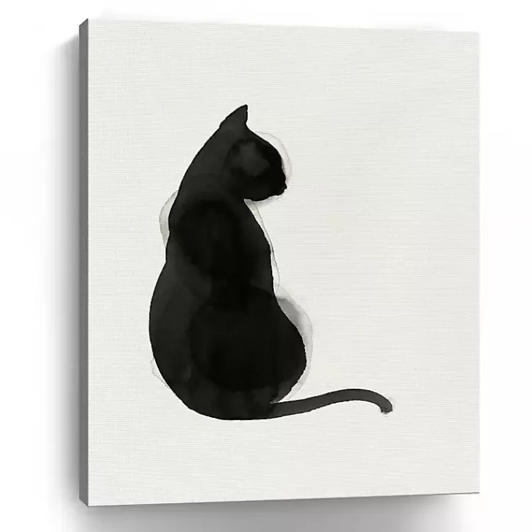 black_cat_canvas_art_print_2.webp Black Cat Canvas Art Print>Kirklands Home Cheap