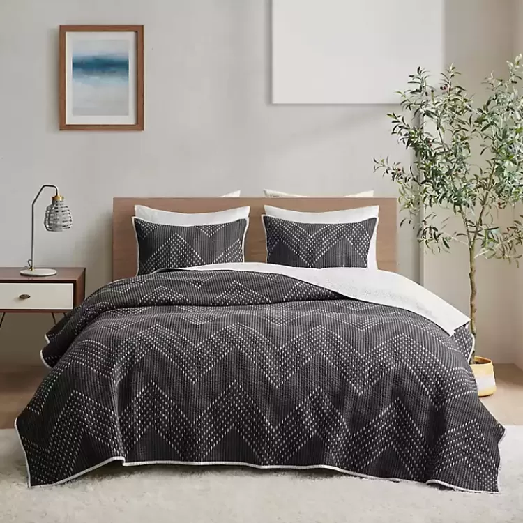 Chevron Full/Queen 3-pc. Coverlet Set>Kirklands Home Hot
