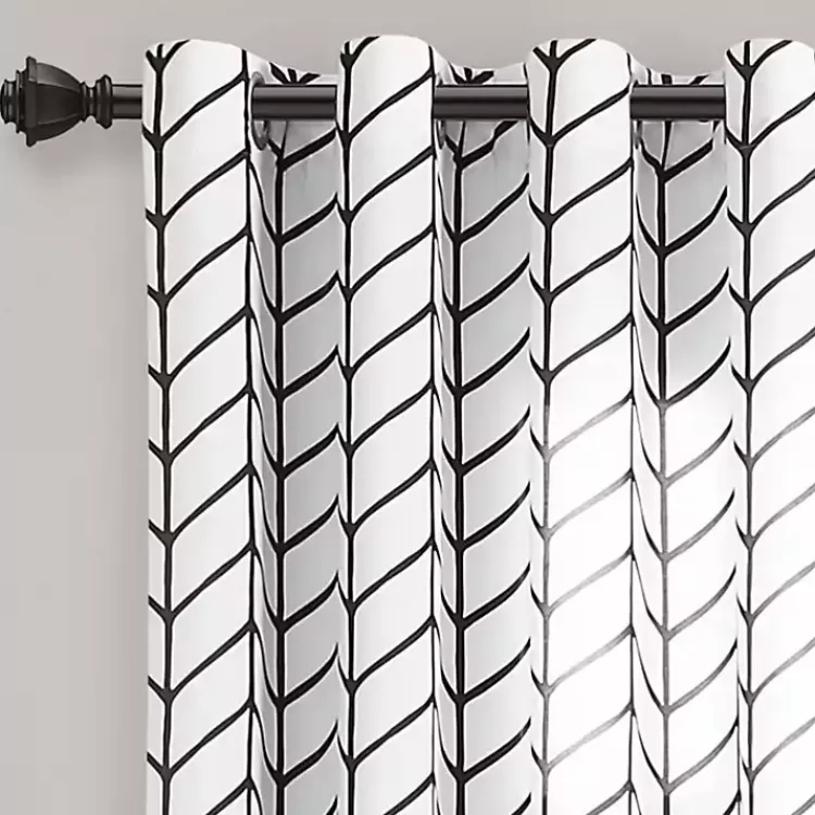 Chevron 2-pc. Curtain Panel Set, 84 in.>Kirklands Home Cheap