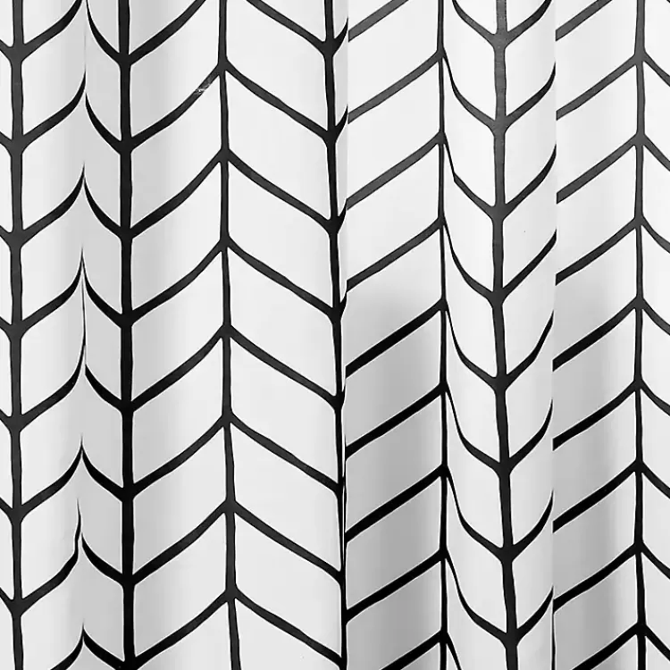 black_chevron_pc_curtain_panel_set__in_2.webp Chevron 2-pc. Curtain Panel Set, 84 in.>Kirklands Home Cheap