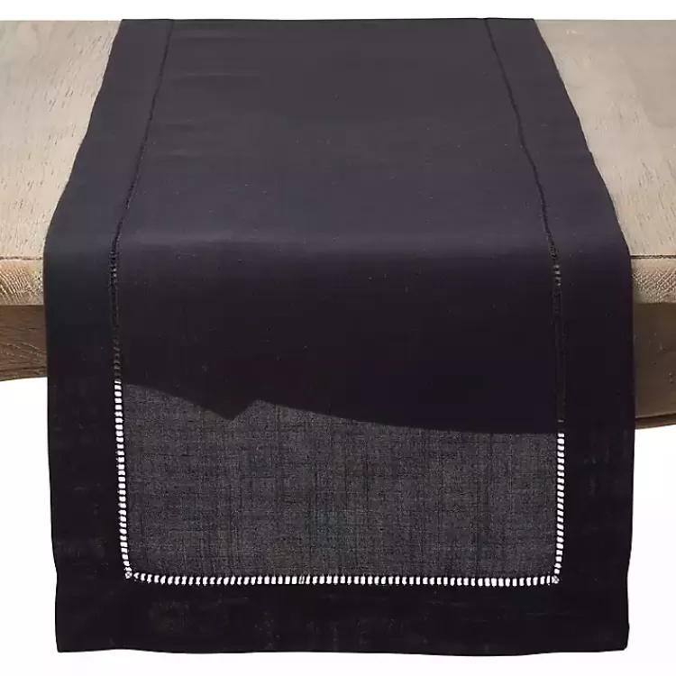 Classic Hemstitch Border Polyester Runner>Kirklands Home Cheap
