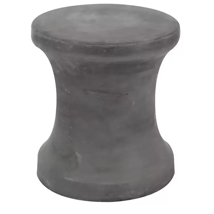 Clay Hourglass Accent Table>Kirklands Home Sale