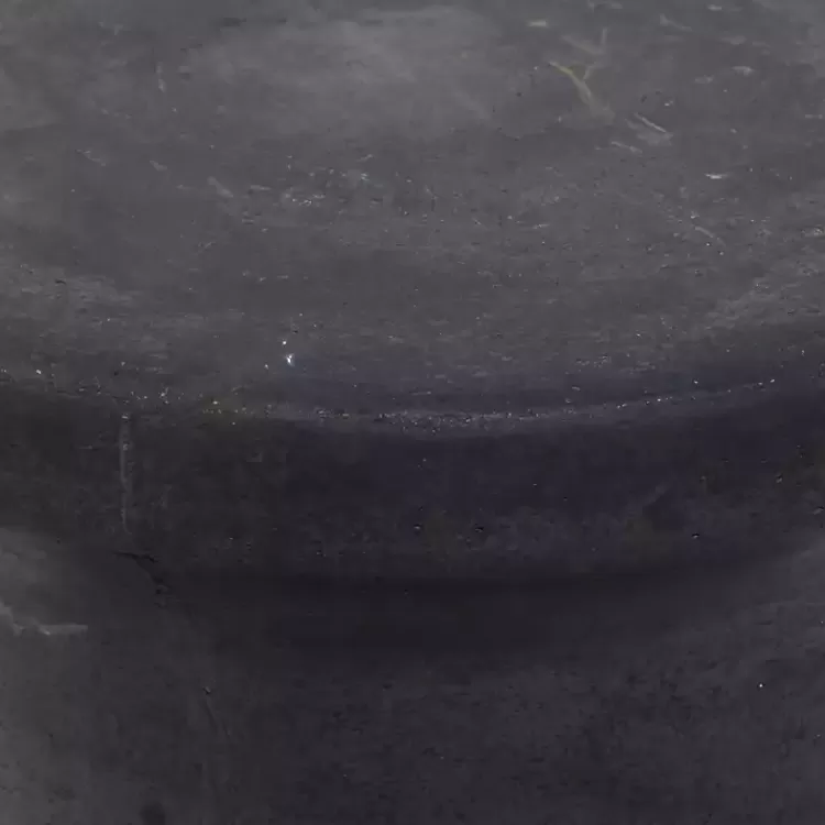 black_clay_hourglass_accent_table_4.webp Clay Hourglass Accent Table>Kirklands Home Sale
