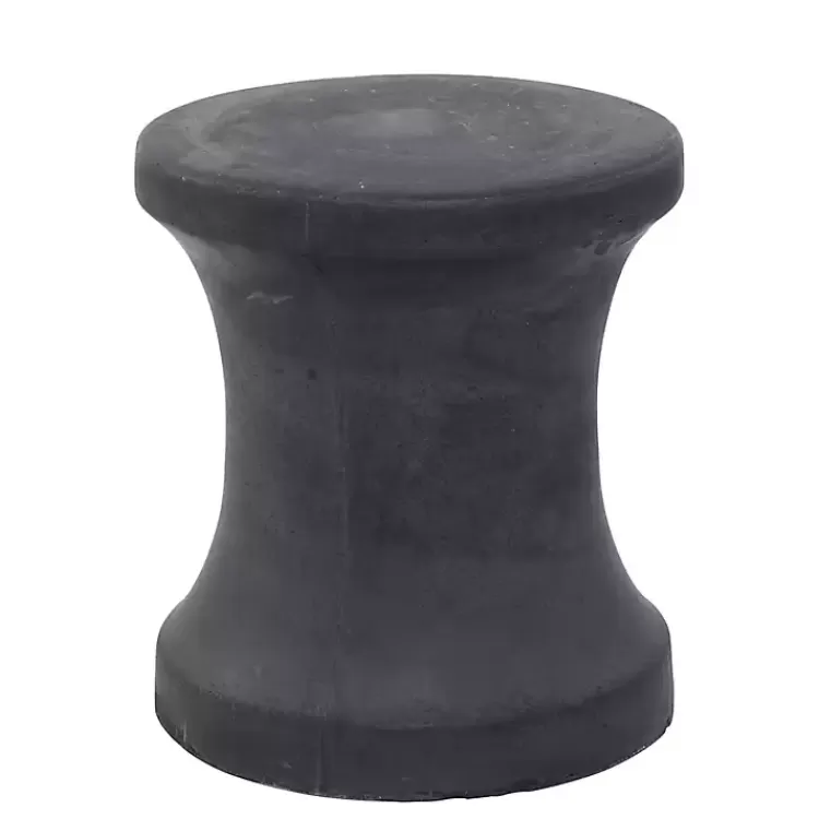 black_clay_hourglass_accent_table_5.webp Clay Hourglass Accent Table>Kirklands Home Sale