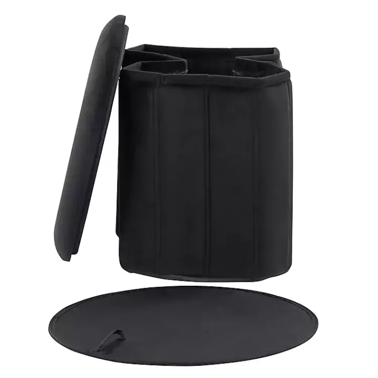 black_collapsible_storage_ottoman_2.webp Collapsible Storage Ottoman>Kirklands Home Sale