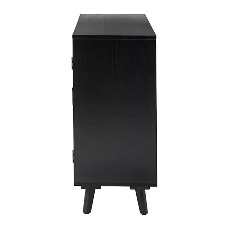 black_contemporary_lattice_doors_sideboard_2.webp Contemporary Lattice Doors Sideboard>Kirklands Home Best Sale