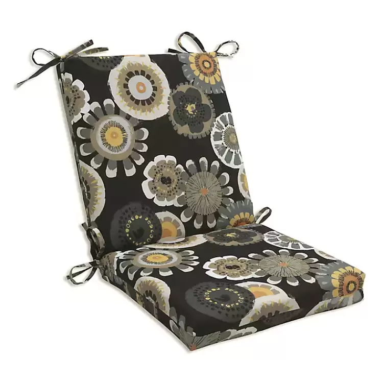 Black Crosby Outdoor Chair Cushion>Kirklands Home Cheap