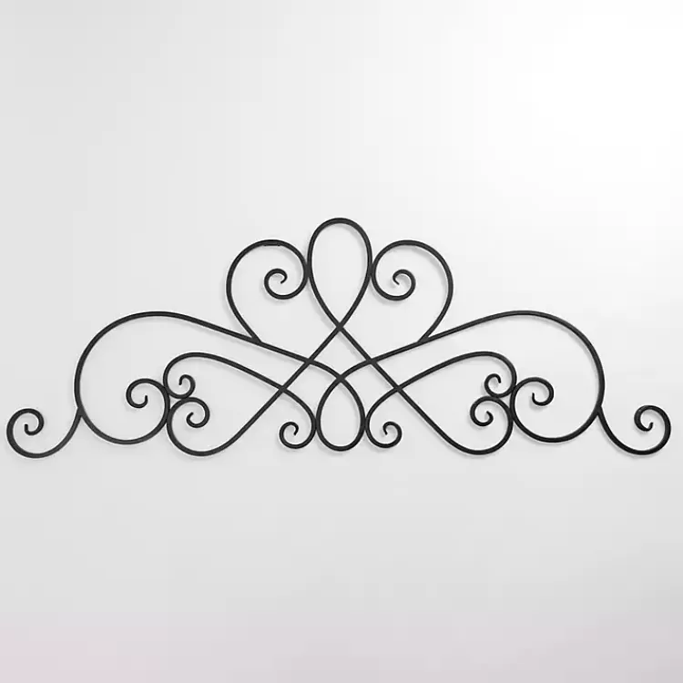 Curved Scroll Wall Plaque>Kirklands Home Discount