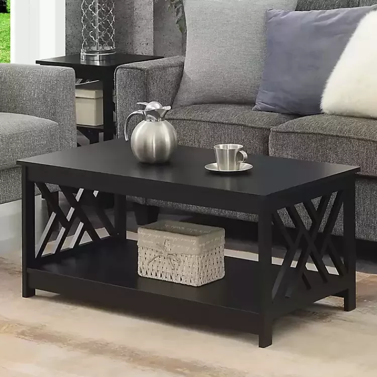Cut-Out Sides Coffee Table>Kirklands Home Best