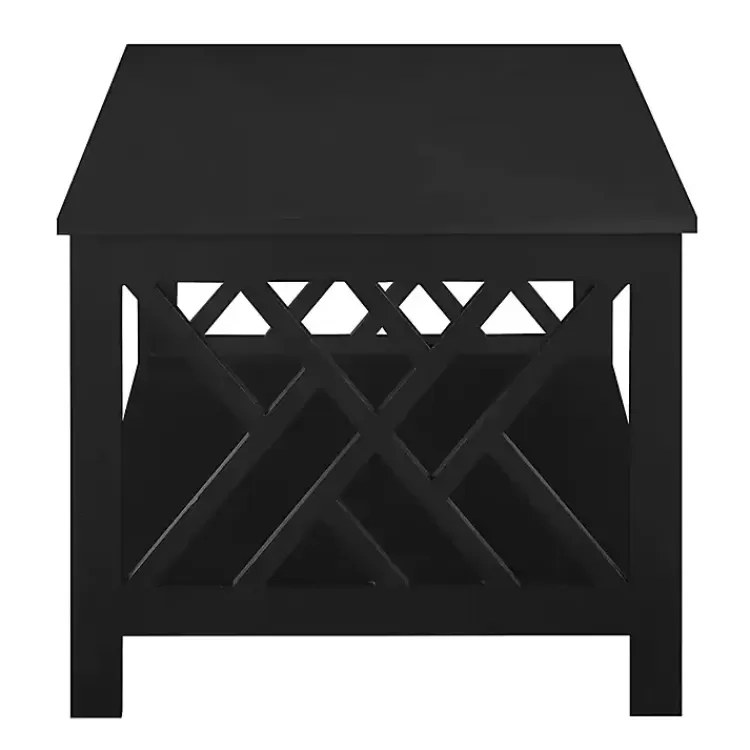 black_cutout_sides_coffee_table_3.webp Cut-Out Sides Coffee Table>Kirklands Home Best