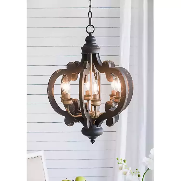 black_distressed_gold_chandelier_7.webp Black Distressed Gold Chandelier>Kirklands Home Clearance