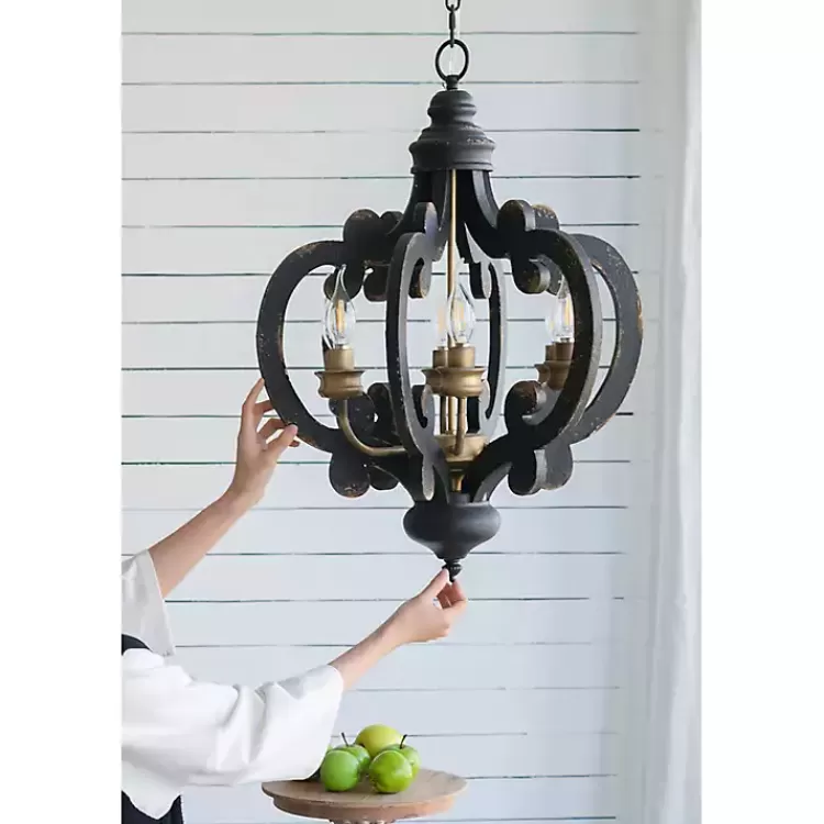 black_distressed_gold_chandelier_9.webp Black Distressed Gold Chandelier>Kirklands Home Clearance