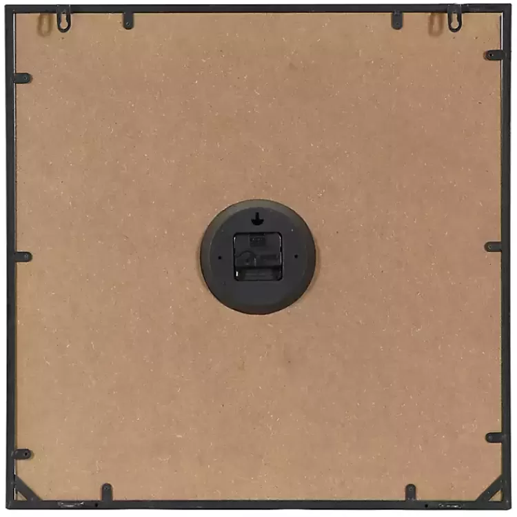 black_distressed_wood_face_square_clock_5.webp Black Distressed Wood Face Square Clock>Kirklands Home New