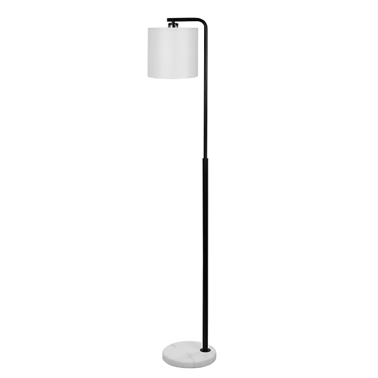 Black Downbridge Marble Base Floor Lamp>Kirklands Home Best