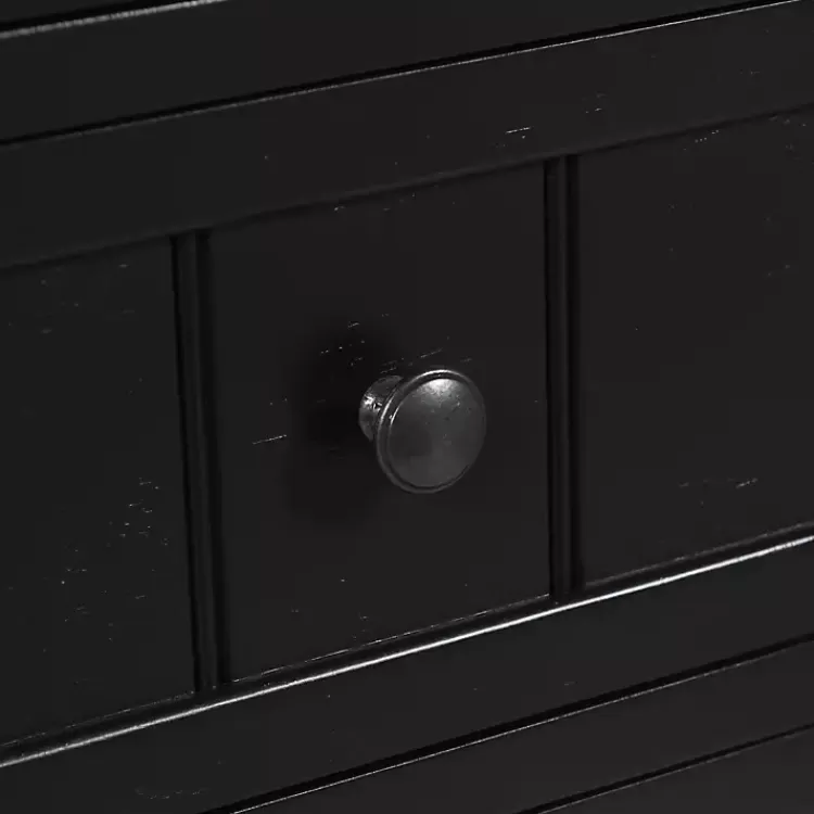black_drawer_winnie_accent_table_5.webp 3-Drawer Winnie Accent Table>Kirklands Home Cheap