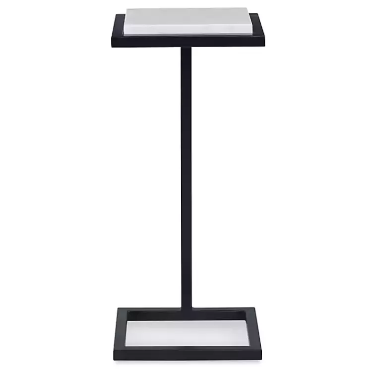 Elevated Marble Accent Table>Kirklands Home Clearance