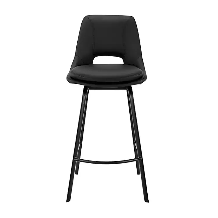 Faux Leather Carise Swivel Bar Stool>Kirklands Home New