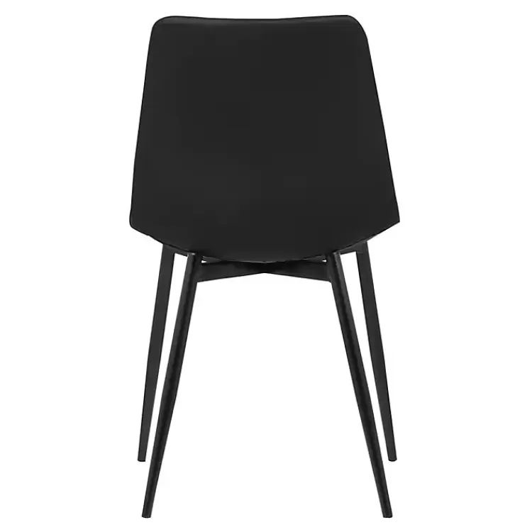 black_faux_leather_monte_dining_chair_3.webp Faux Leather Monte Dining Chair>Kirklands Home Online