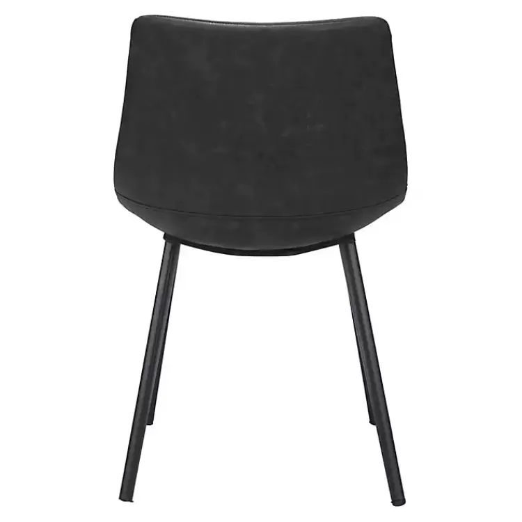 black_faux_leather_scoop_dining_chairs_set_of__4-1.webp Faux Leather Scoop Dining Chairs, Set of 2>Kirklands Home Cheap