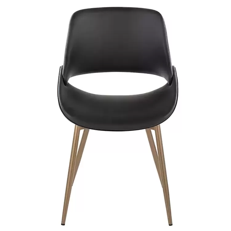 black_faux_leather_scooped_accent_chairs_set_of__5.webp Faux Leather Scooped Accent Chairs, Set of 2>Kirklands Home Sale