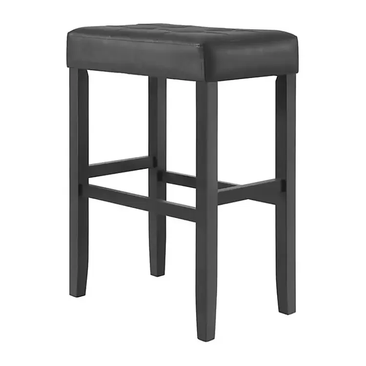 Faux Leather Tufted Madison Bar Stool>Kirklands Home Best