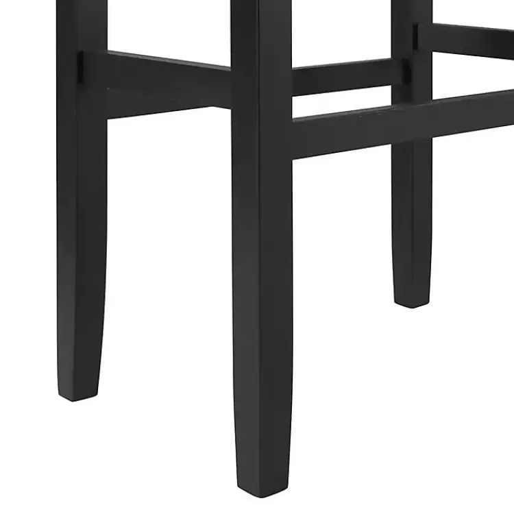 black_faux_leather_tufted_madison_bar_stool_8.webp Faux Leather Tufted Madison Bar Stool>Kirklands Home Best