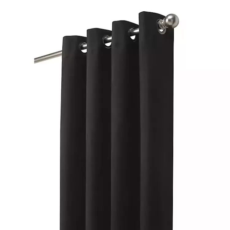 black_faux_suede_blackout_curtain_panel__in_3-2.webp Faux Suede out Curtain Panel, 108 in.>Kirklands Home Store