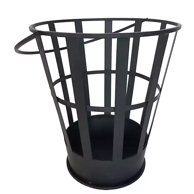 Fire Bowl and Wood Basket>Kirklands Home Fashion