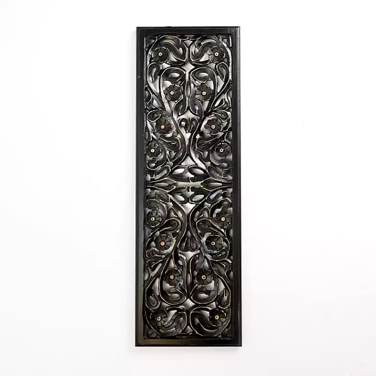 Floral Carved Wood Wall Plaque>Kirklands Home Best