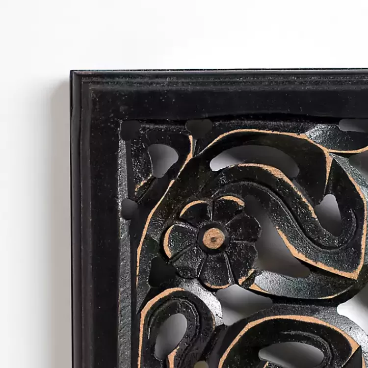 Floral Carved Wood Wall Plaque>Kirklands Home Best