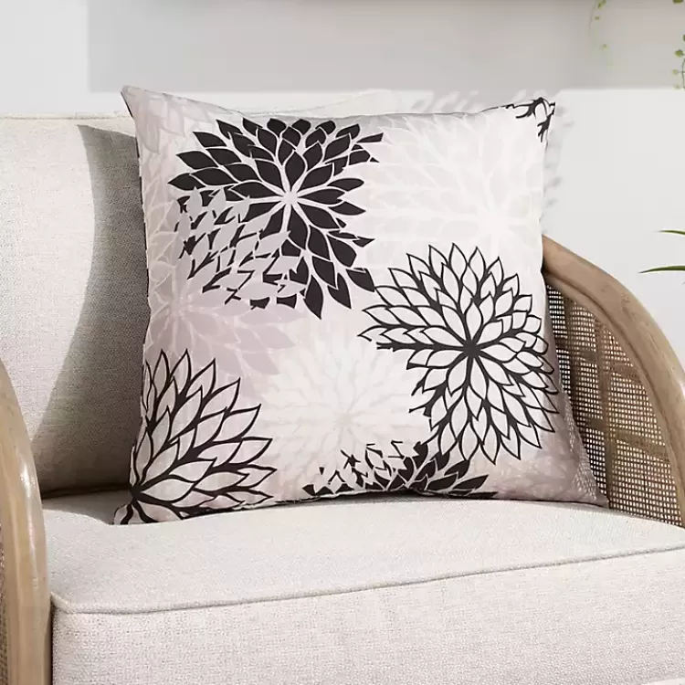 black_floral_chevron_outdoor_throw_pillow_3.webp Floral Chevron Outdoor Throw Pillow>Kirklands Home Sale