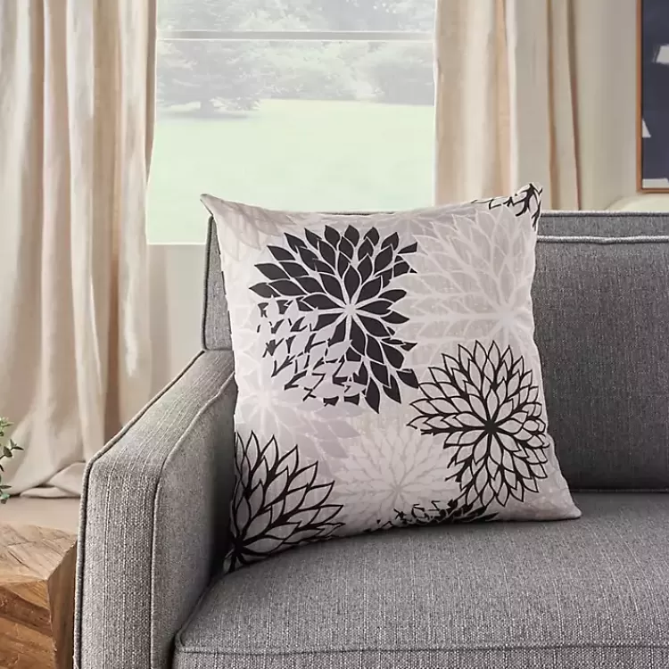black_floral_chevron_outdoor_throw_pillow_6.webp Floral Chevron Outdoor Throw Pillow>Kirklands Home Sale