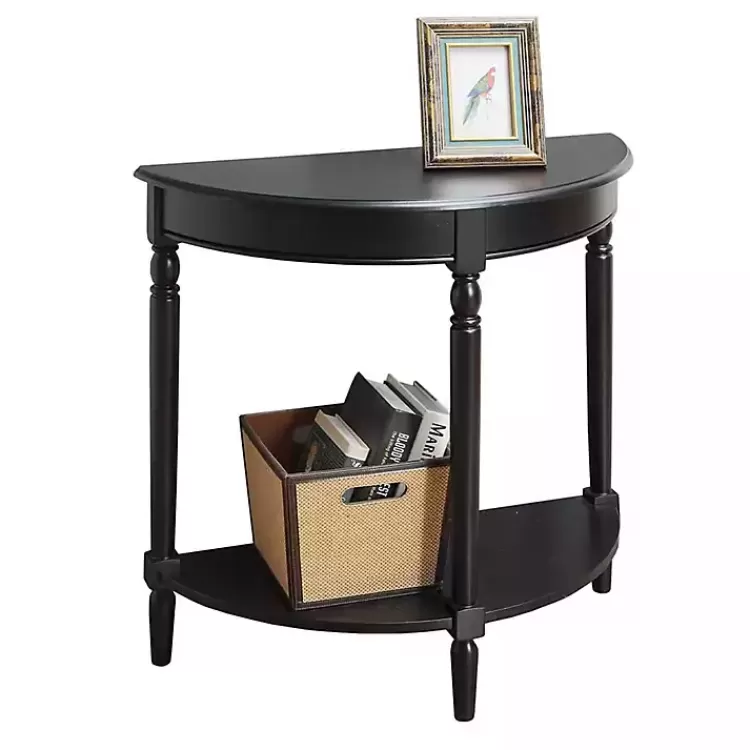black_french_country_half_round_console_table_2.webp French Country Half Round Console Table>Kirklands Home Sale