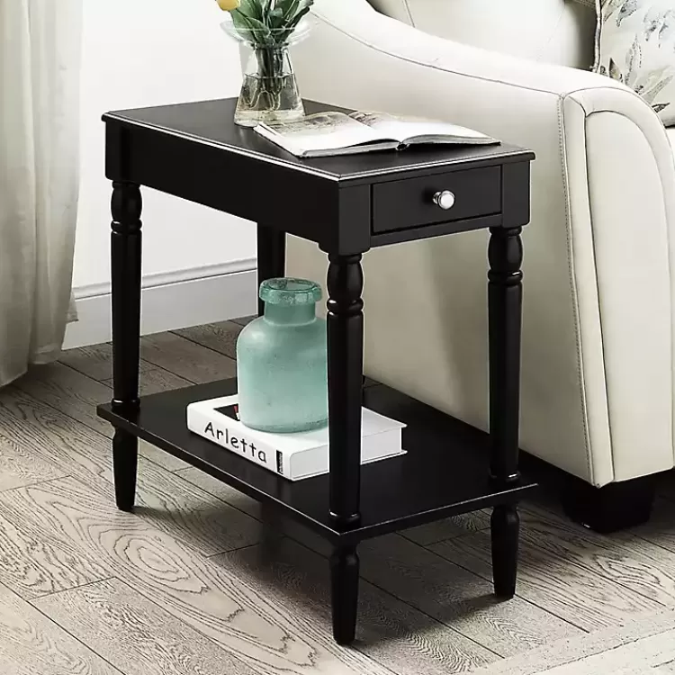 French Country Single Drawer Accent Table>Kirklands Home Discount