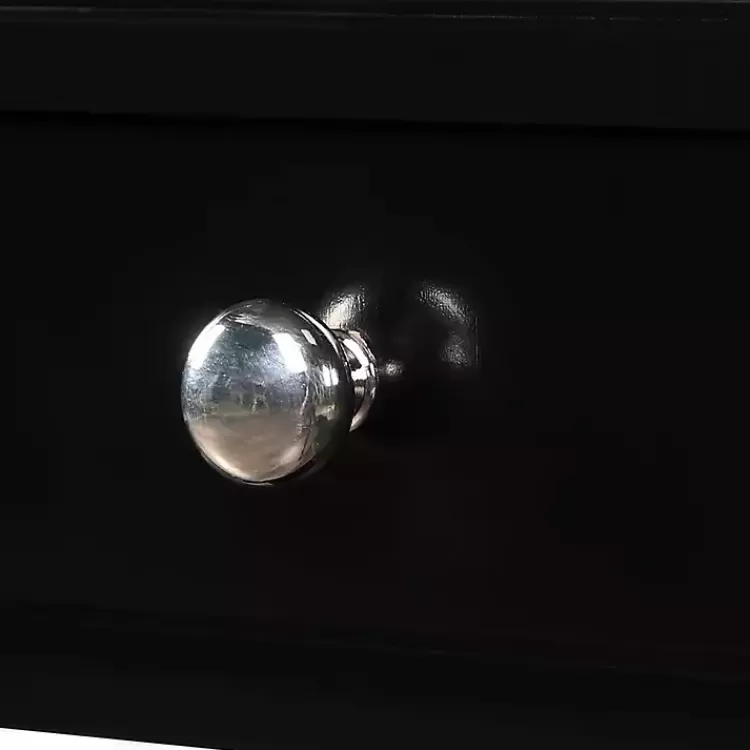black_french_country_single_drawer_accent_table_5.webp French Country Single Drawer Accent Table>Kirklands Home Discount