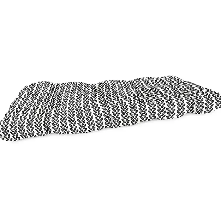 French Edge Outdoor Wicker Settee Cushion>Kirklands Home Store