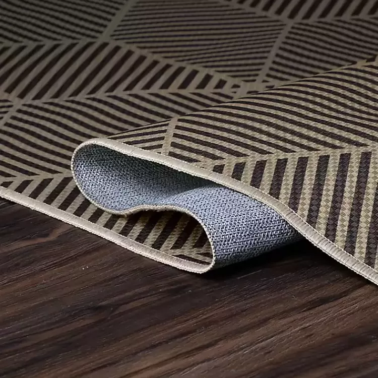 black_geometric_washable_area_rug_x_2.webp Black Geometric Washable Area Rug, 5x7>Kirklands Home Shop
