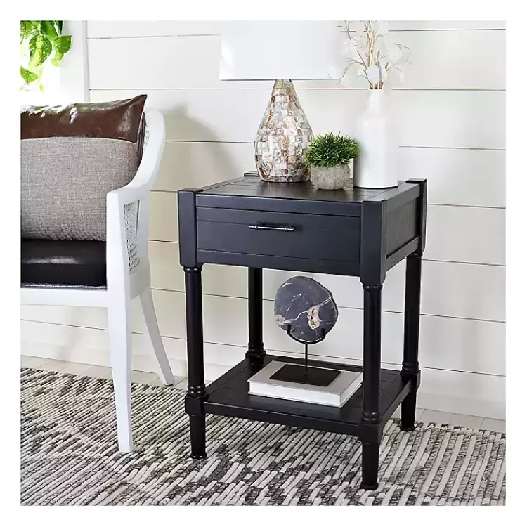 Geometrical Industrial Pull Accent Table>Kirklands Home Best