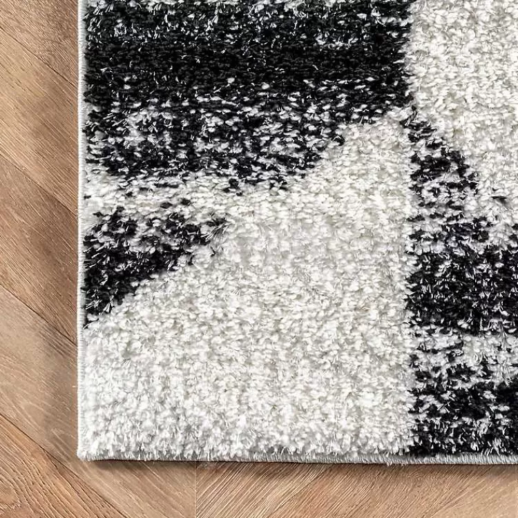black_herringbone_shag_area_rug_x_5.webp Black Herringbone Shag Area Rug, 9x12>Kirklands Home Flash Sale