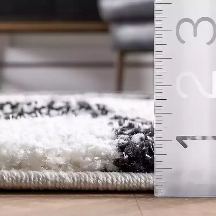black_herringbone_shag_area_rug_x_7.webp Black Herringbone Shag Area Rug, 9x12>Kirklands Home Flash Sale
