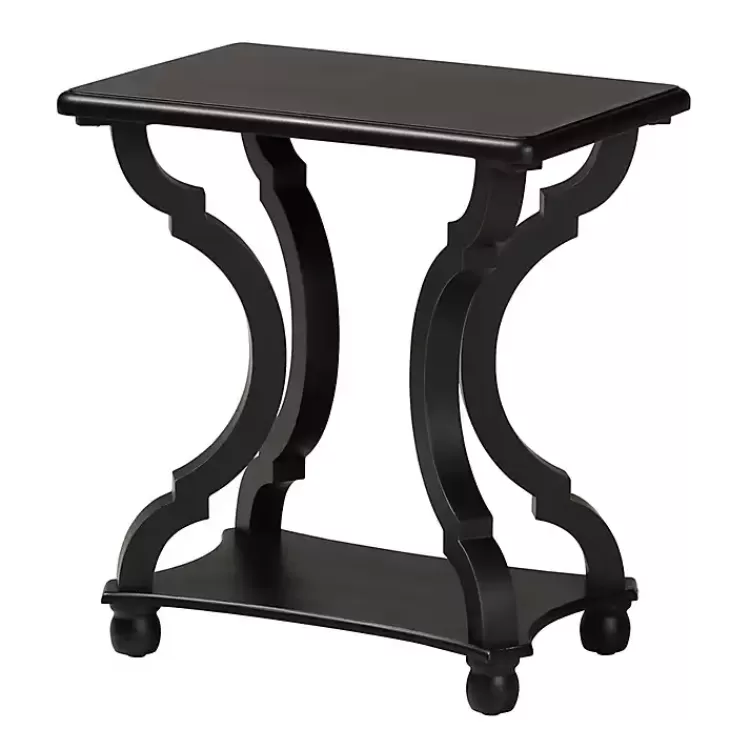 Hourglass Wood Accent Table>Kirklands Home Best Sale
