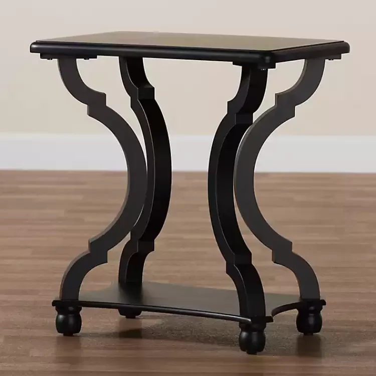 black_hourglass_wood_accent_table_7.webp Hourglass Wood Accent Table>Kirklands Home Best Sale
