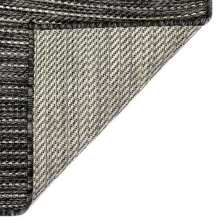 black_intertwine_indooroutdoor_area_rug_x_6-1.webp Intertwine Indoor/Outdoor Area Rug, 7x9>Kirklands Home Sale
